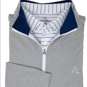 Rhoback Q-Zip pullover Medium Gray